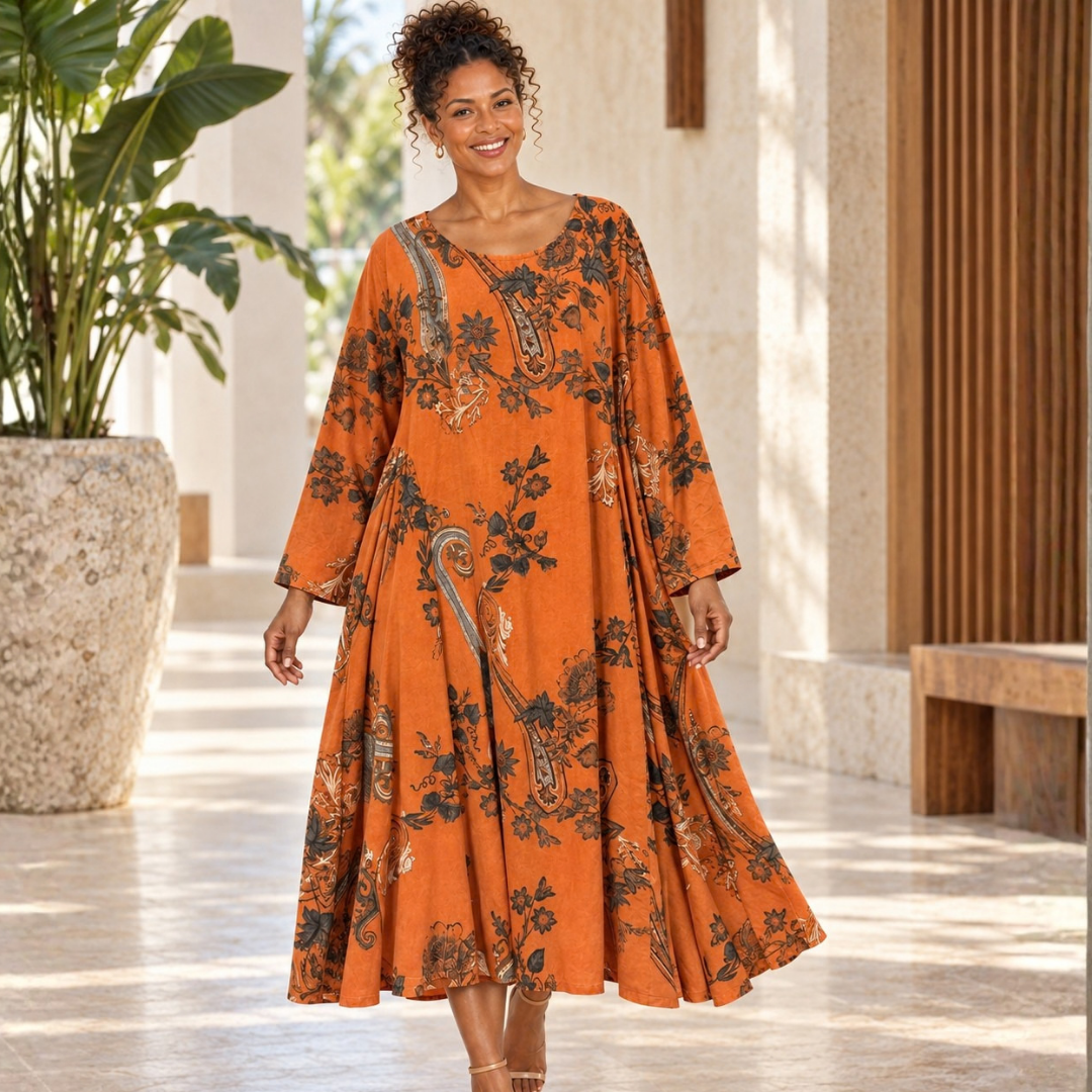 Sienna Floral Cotton Dress