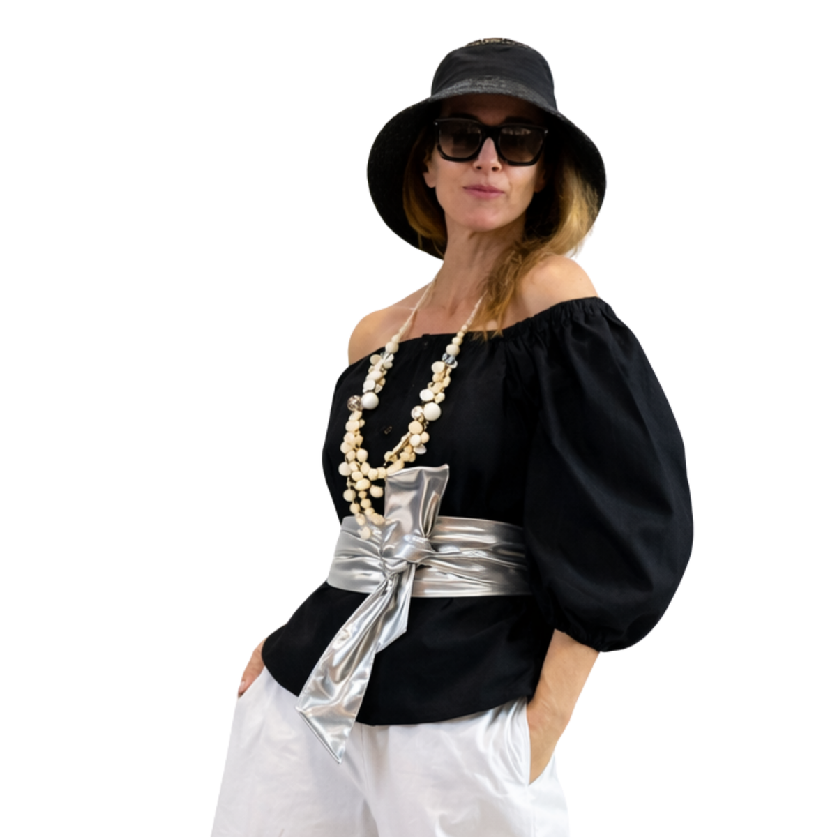 Rochelle Cotton Poplin Top
