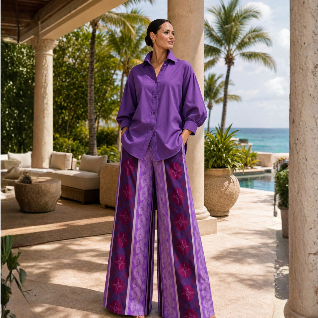Colette Relaxed Drop-Shoulder Balloon-Sleeve Cotton Poplin Shirt