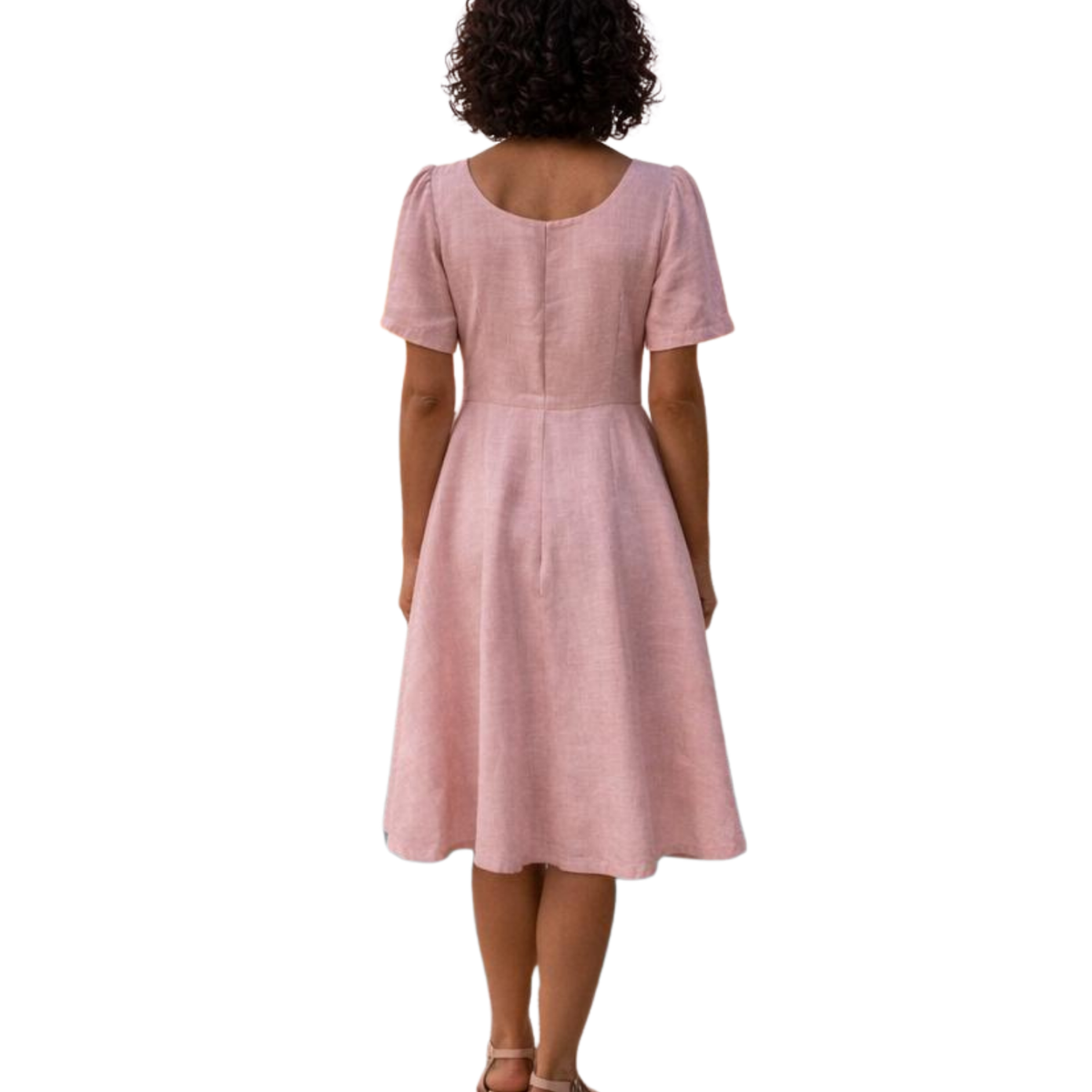 Solene Linen Dress