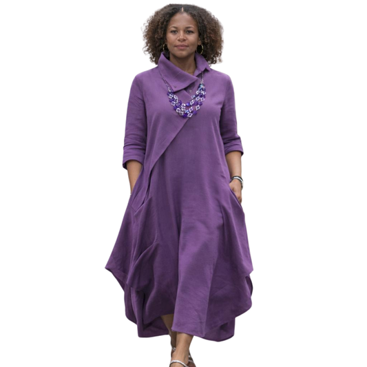 Celine Élevé Structured Linen Dress