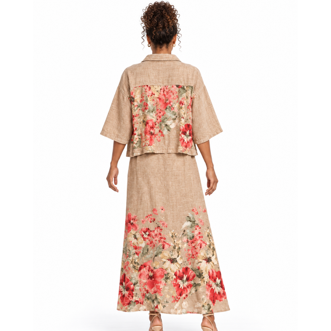 Sienna Floral Linen Set