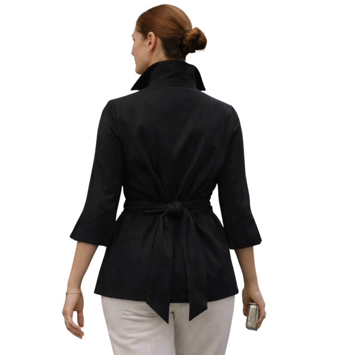 Zya Luxe Buckle Wrap Blouse