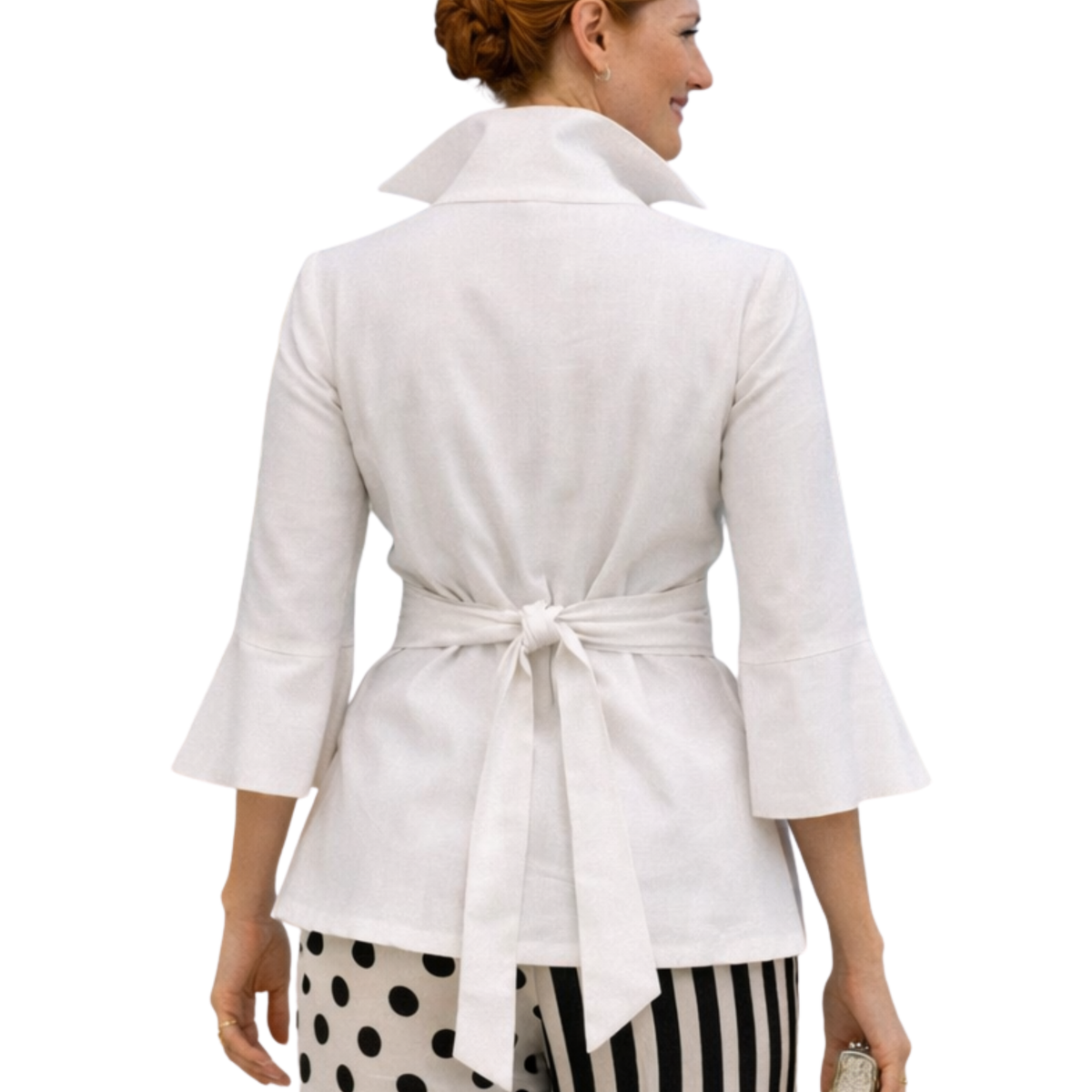 Zya Luxe Buckle Wrap Blouse