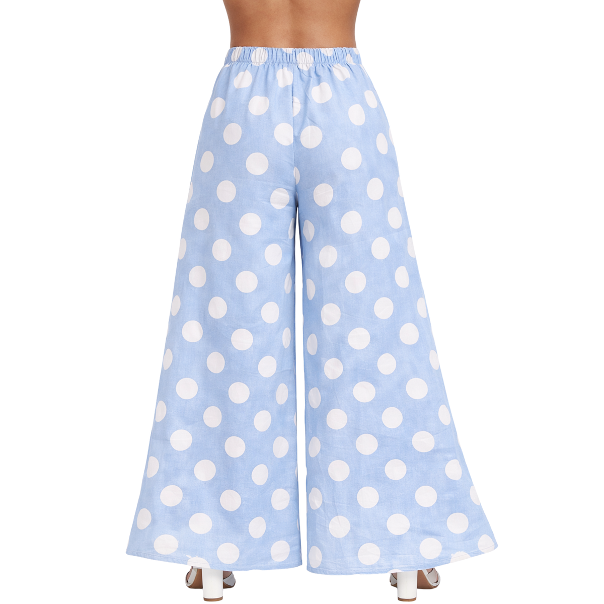 Kenna Linen Palazzo Pants – Flat Front Wide Leg