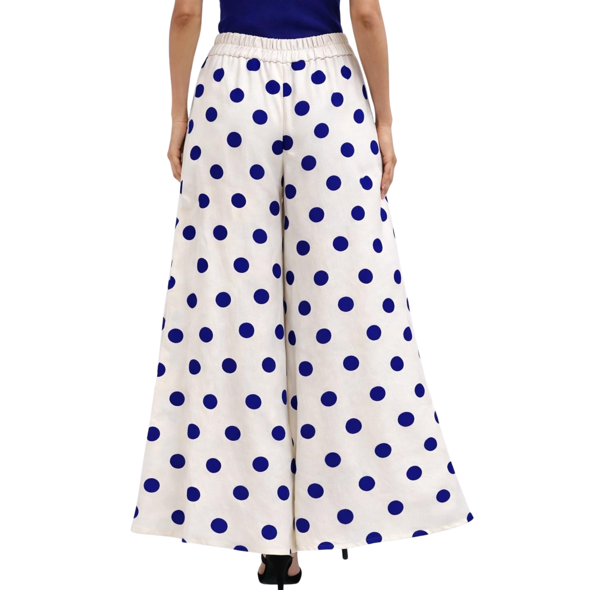 Kenna Linen Palazzo Pants – Flat Front Wide Leg